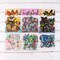 Butterfly Dragonfly Insects Stickers Set (240 Pieces) - PET Transparent Waterproof Decorative Decals for Scrapbook DIY Crafts Album Bullet Journal Planner Water Bottles Phone Cases Laptops
